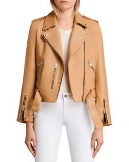 FBI Most Wanted Roxy Sternberg Tan Leather Jacket