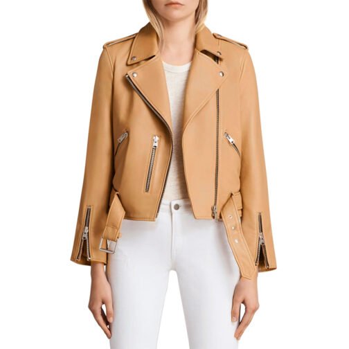 FBI Most Wanted Roxy Sternberg Tan Leather Jacket