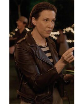 Single Drunk Female Rebecca Henderson Leather Jacket