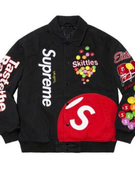 Skittle Supreme Varsity Jacket