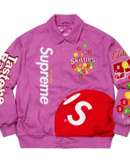 Skittle Supreme Varsity Jacket
