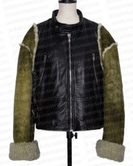 Rosemarie Dewitt Smile 2 Leather Jacket