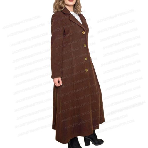 Something from Tiffany’s Zoey Deutch Wool Coat - Image 4