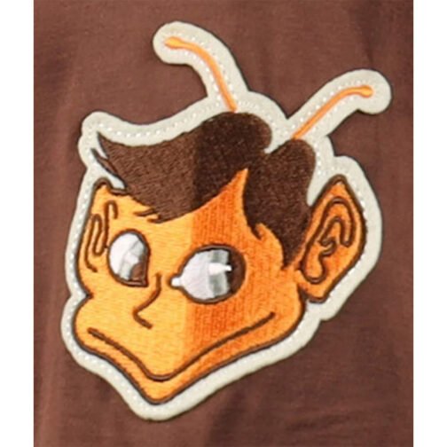 St. Louis Browns 1952 Brown Satin Windbreaker - Image 5