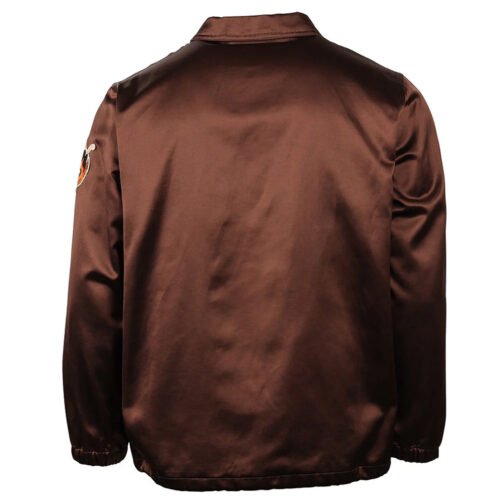 St. Louis Browns 1952 Brown Satin Windbreaker - Image 2