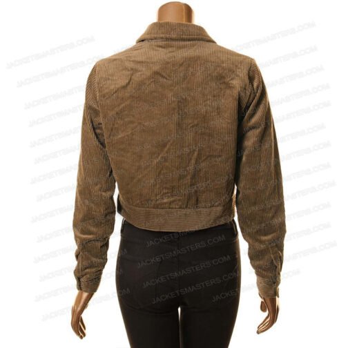Anjelika Washington Stargirl Season 02 Corduroy Jacket - Image 3