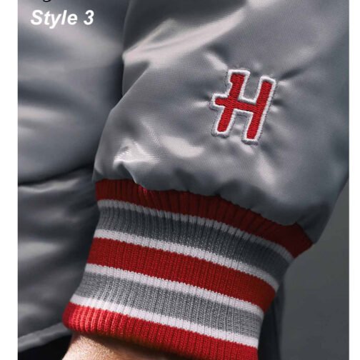 Gameday Ohio State Buckeyes Red Satin Jacket - Image 6
