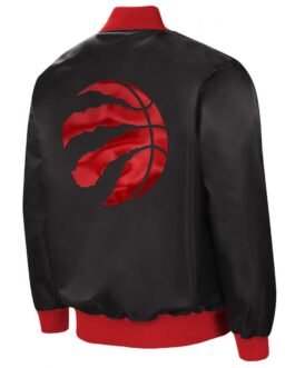 Starter Toronto Raptors Black Bomber Jacket
