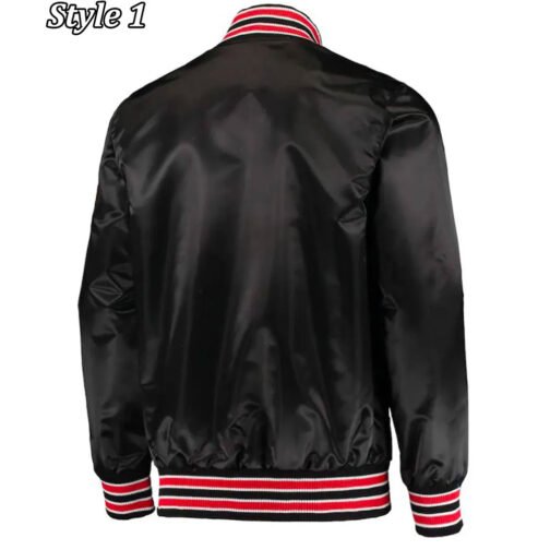 Toronto Raptors Starter Black Jacket - Image 3