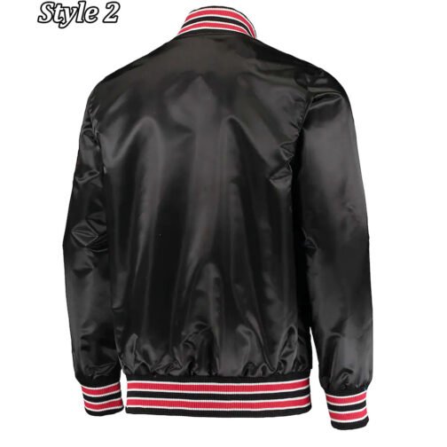 Toronto Raptors Starter Black Jacket - Image 4