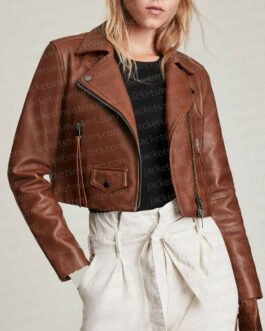 Gotham Knights Anna Lore Leather Jacket
