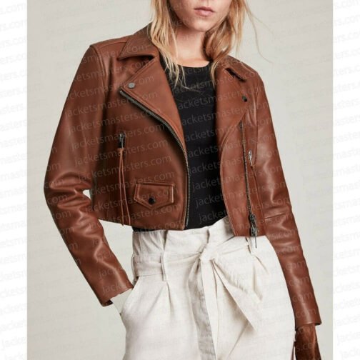 Gotham Knights Anna Lore Leather Jacket