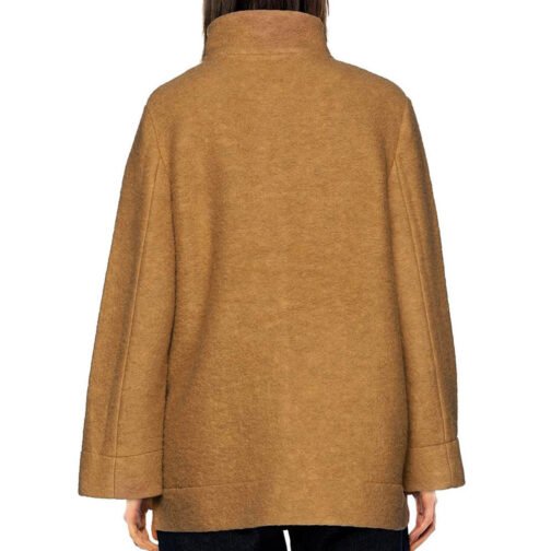Stranger Things Season 3 Natalia Dyer Brown Coat - Image 3