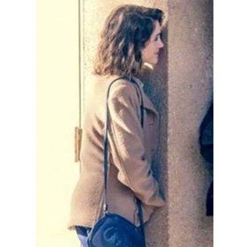 Stranger Things Season 3 Natalia Dyer Brown Coat - Image 7