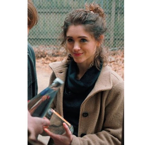Stranger Things Season 3 Natalia Dyer Brown Coat - Image 13