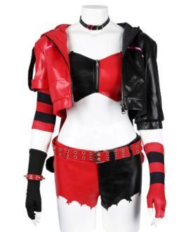 Harley Quinn Suicide Squad Isekai Leather Jacket