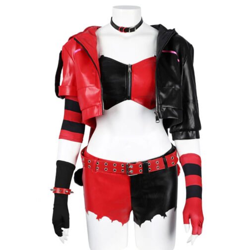 Harley Quinn Suicide Squad Isekai Leather Jacket