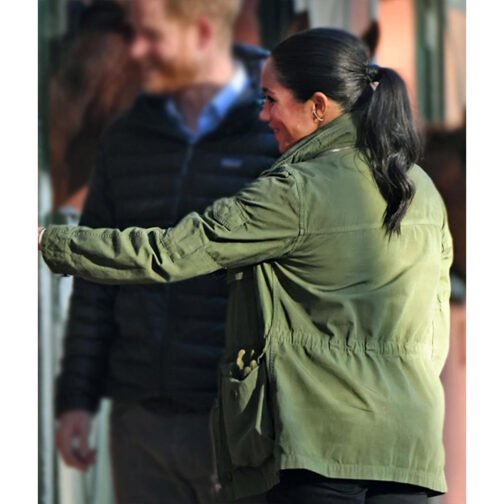 Meghan Markle Suits Green Field Jacket - Image 8