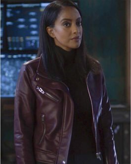 Supergirl Season 6 Azie Tesfai Leather Jacket