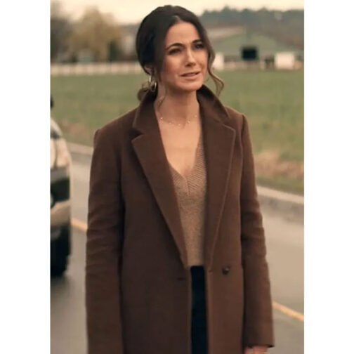 Superman & Lois S02 Emmanuelle Chriqui Coat - Image 2