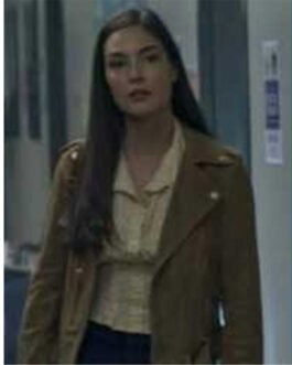 Superman & Lois Samantha Di Francesco Suede Jacket