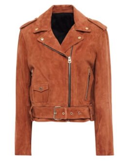 Riverdale Season 6 Erinn Westbrook Brown Suede Jacket