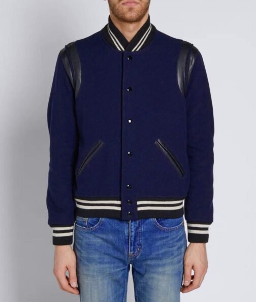SLP Teddy Varsity Wool Jacket - Image 48