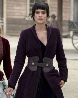 That Dirty Black Bag Niv Sultan Purple Coat