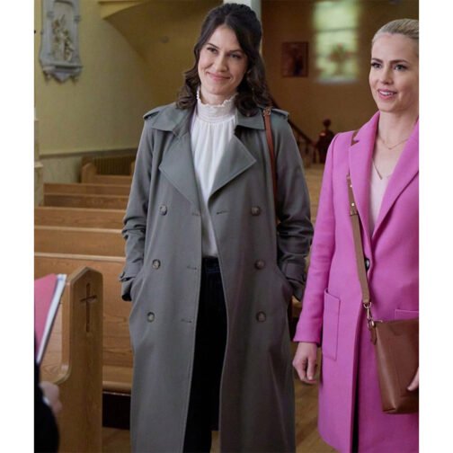 The Blessing Bracelet Jordana Trench Coat - Image 2