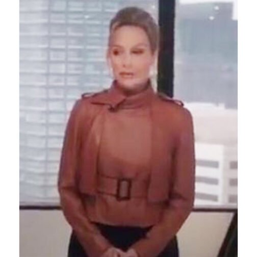 The Bold Type S04 Melora Hardin Leather Jacket - Image 7
