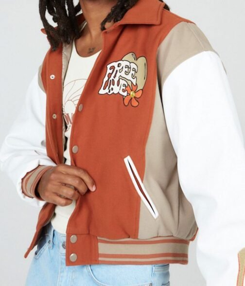 The Free Love Letterman Jacket - Image 4