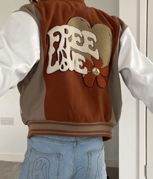 The Free Love Letterman Jacket - Image 6