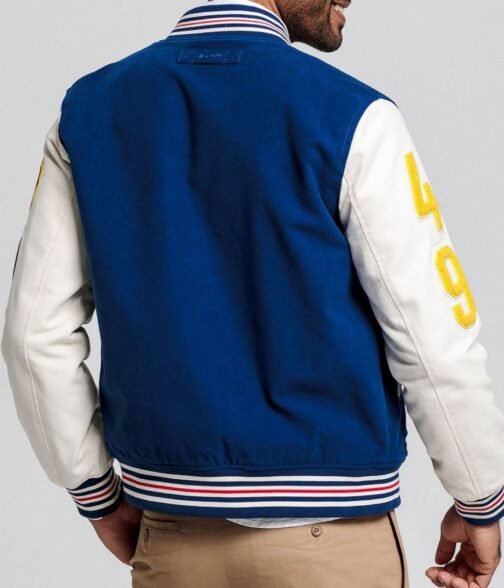 Gant The Gant Spring Blue Jacket - Image 3