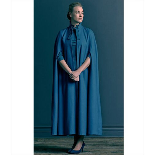 The Handmaid’s Tale Yvonne Strahovski Blue Cape - Image 8