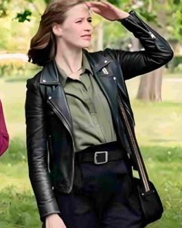 The Love Club Camille Stopps Leather Jacket