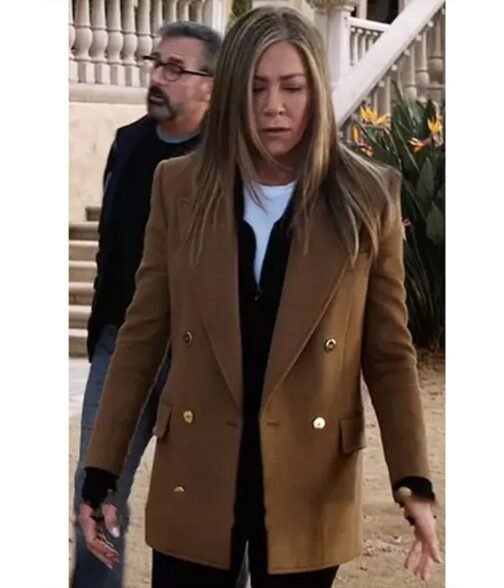 Jennifer Aniston The Morning Show Brown Blazer - Image 4