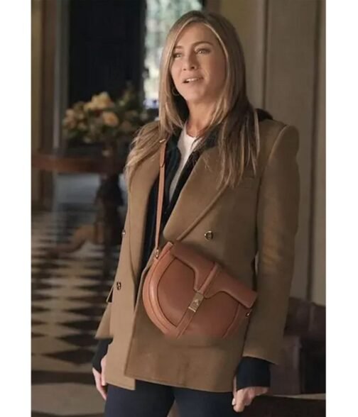 Jennifer Aniston The Morning Show Brown Blazer - Image 2