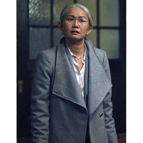 The Night Agent Hong Chau Coat - Image 2