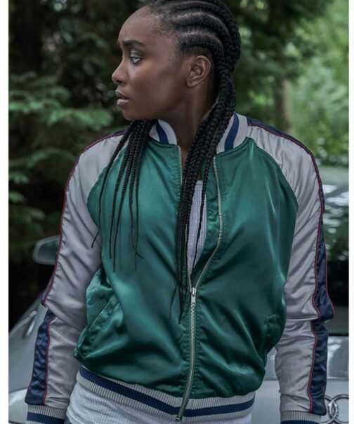 Kiki Layne The Old Guard Bomber Jacket - Image 5