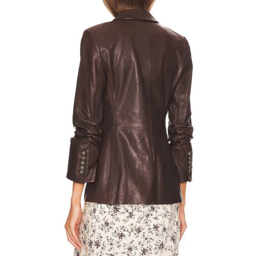 The Other Black Girl Alyshia Ochse Leather Jacket - Image 3