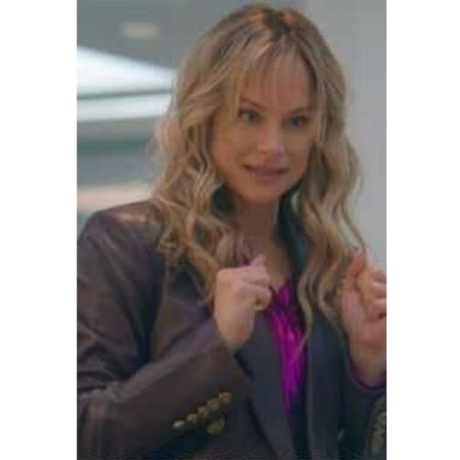 The Other Black Girl Alyshia Ochse Leather Jacket - Image 2