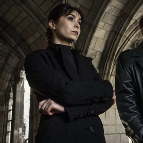 The Penguin Cristin Milioti Black Coat - Image 2