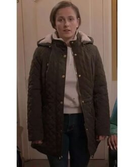 Pauline Chalamet The Sex Lives of College Girls Brown Hooded Jacket