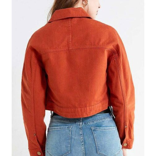 Pauline Chalamet The Sex Lives of College Girls Cropped Jacket - Image 3