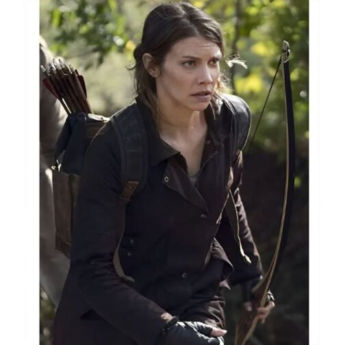 The Walking Dead Season 11 Lauren Cohan Jacket - Image 6