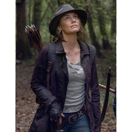 The Walking Dead Season 11 Lauren Cohan Jacket - Image 7