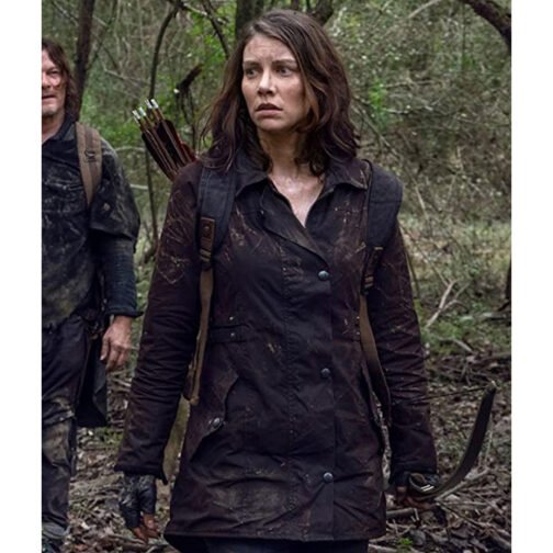 The Walking Dead Season 11 Lauren Cohan Jacket - Image 8