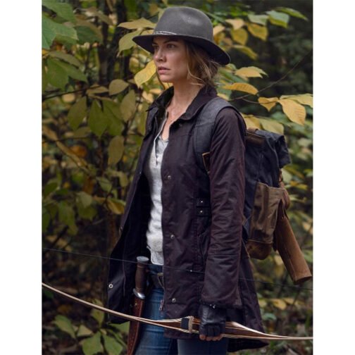 The Walking Dead Season 11 Lauren Cohan Jacket - Image 9
