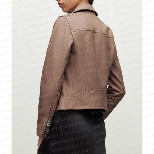 The Wedding Cottage Erin Krakow Leather Jacket - Image 3