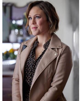 The Wedding Cottage Erin Krakow Leather Jacket